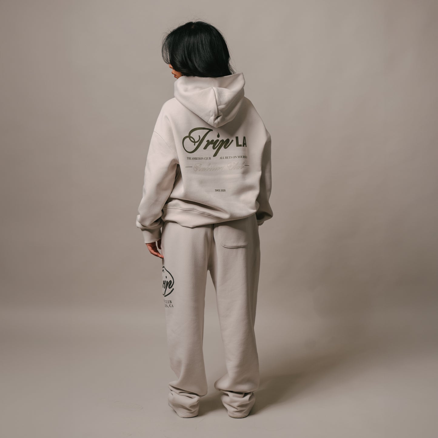 Ambition Club Womens Hoodie (BONE)