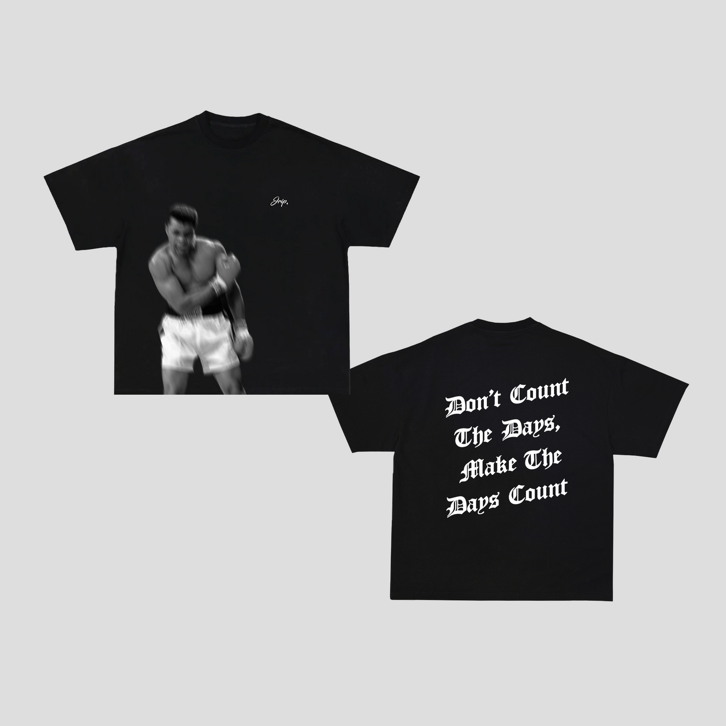 Ali Blur Tee (BLACK)