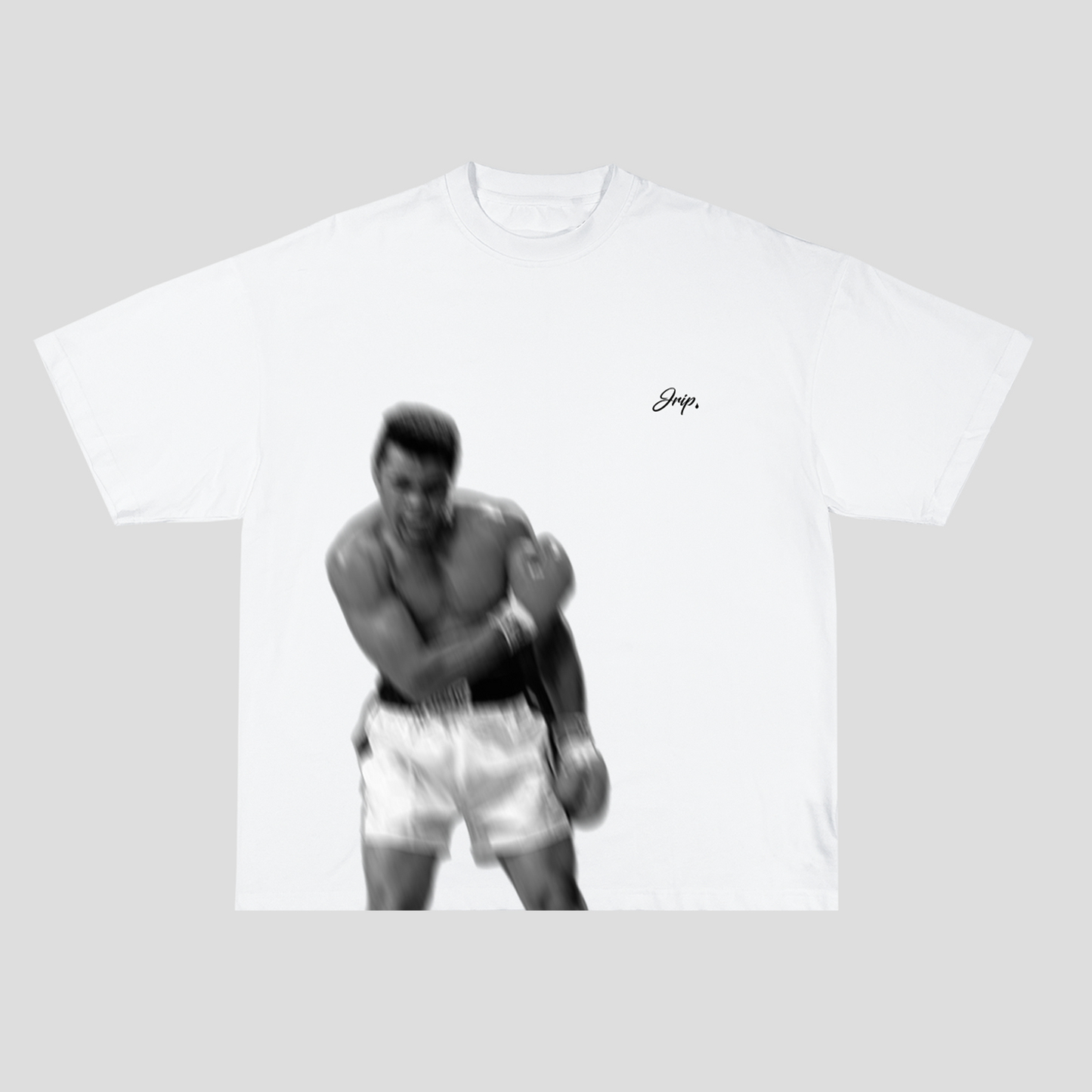 Ali Blur Tee (WHITE)