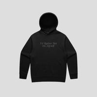 Bet On Myself Hoodie (BLACK/BLACK)