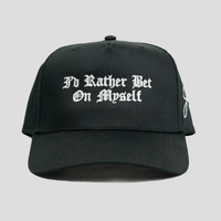 Bet On Myself V2 Snapback Hat (BLACK)