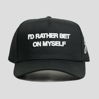 Bet On Myself V3 Snapback Hat (BLACK)