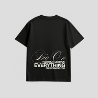 Big On Knowing Tee (BLACK)