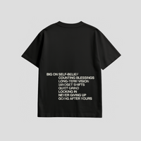 Big On Mindset Tee (BLACK)