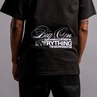 Big On Knowing Tee (BLACK)
