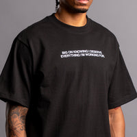 Big On Knowing Tee (BLACK)