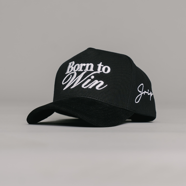 Born to Win Snapback Hat (BLACK)