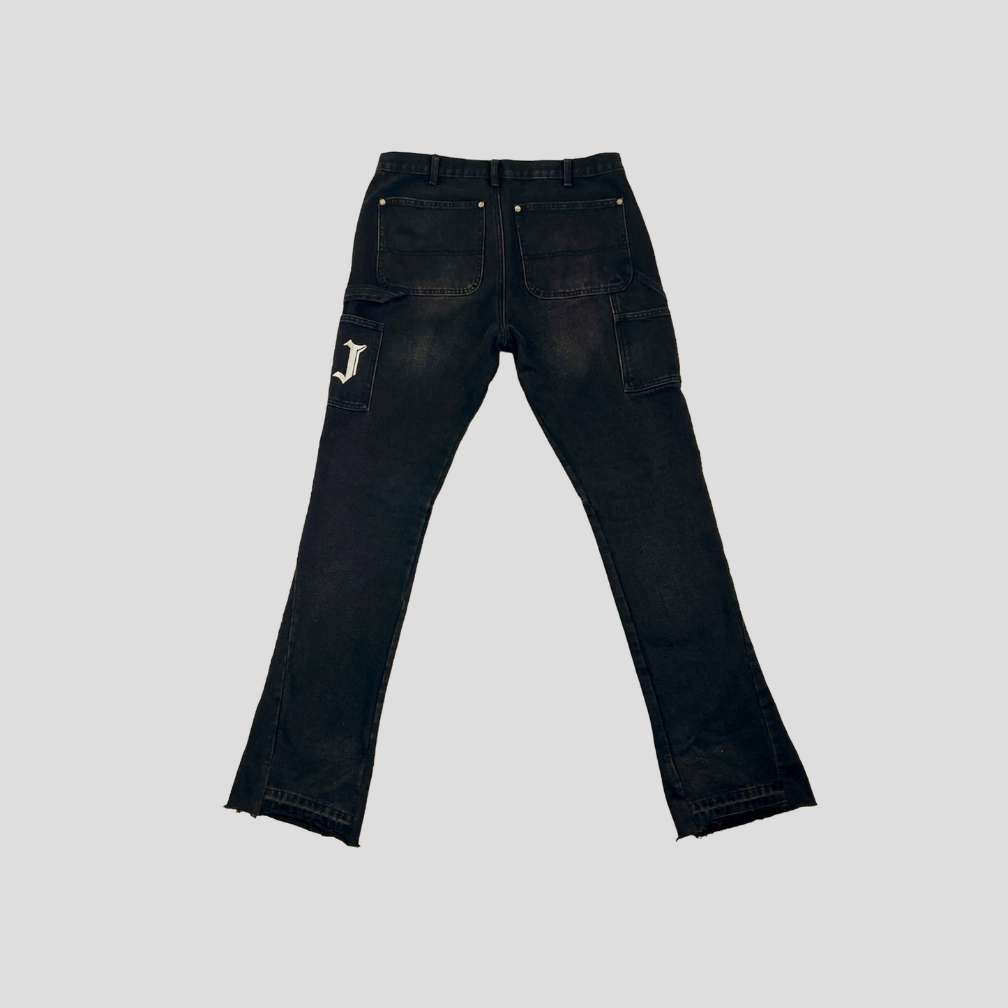 Jrip Flare Denim Jeans (BLACK)