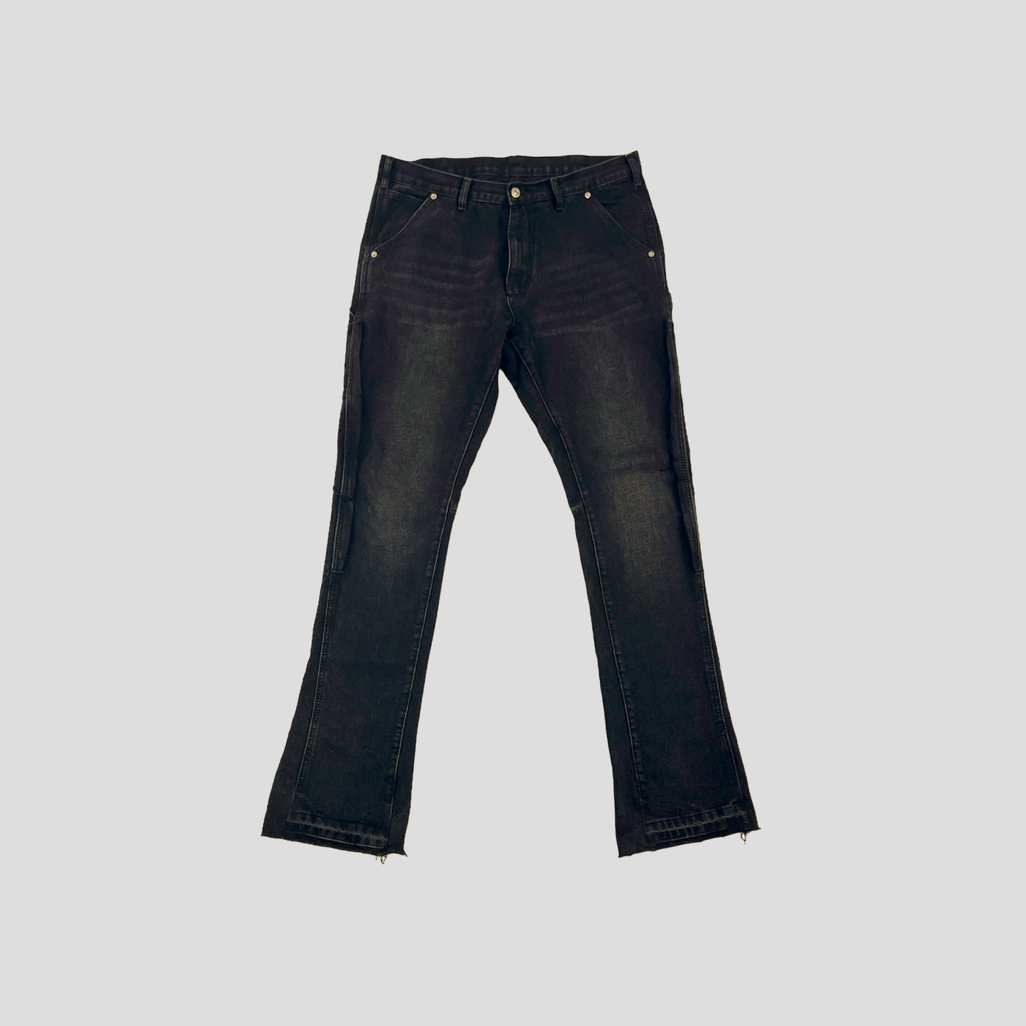 Jrip Flare Denim Pants (BLACK)