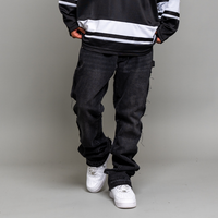 Jrip Flare Denim Pants (BLACK)