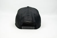 LA Halo Snapback Hat (BLACK)