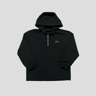 Hooded Anorak (BLACK)