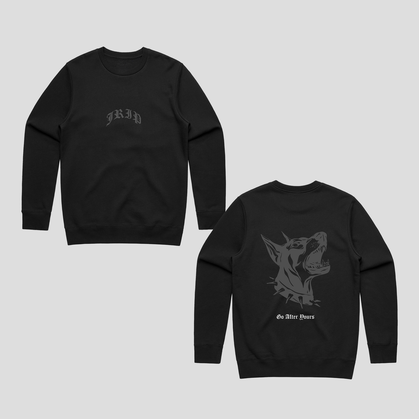 DAWG Crewneck Sweater (BLACK)