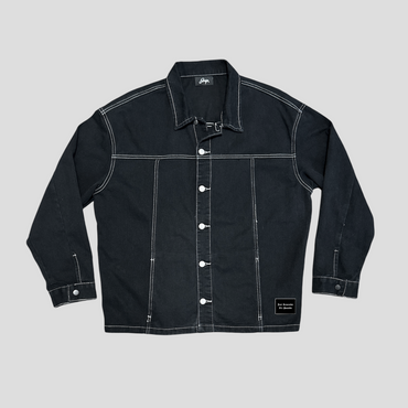 Denim Jacket (BLACK)