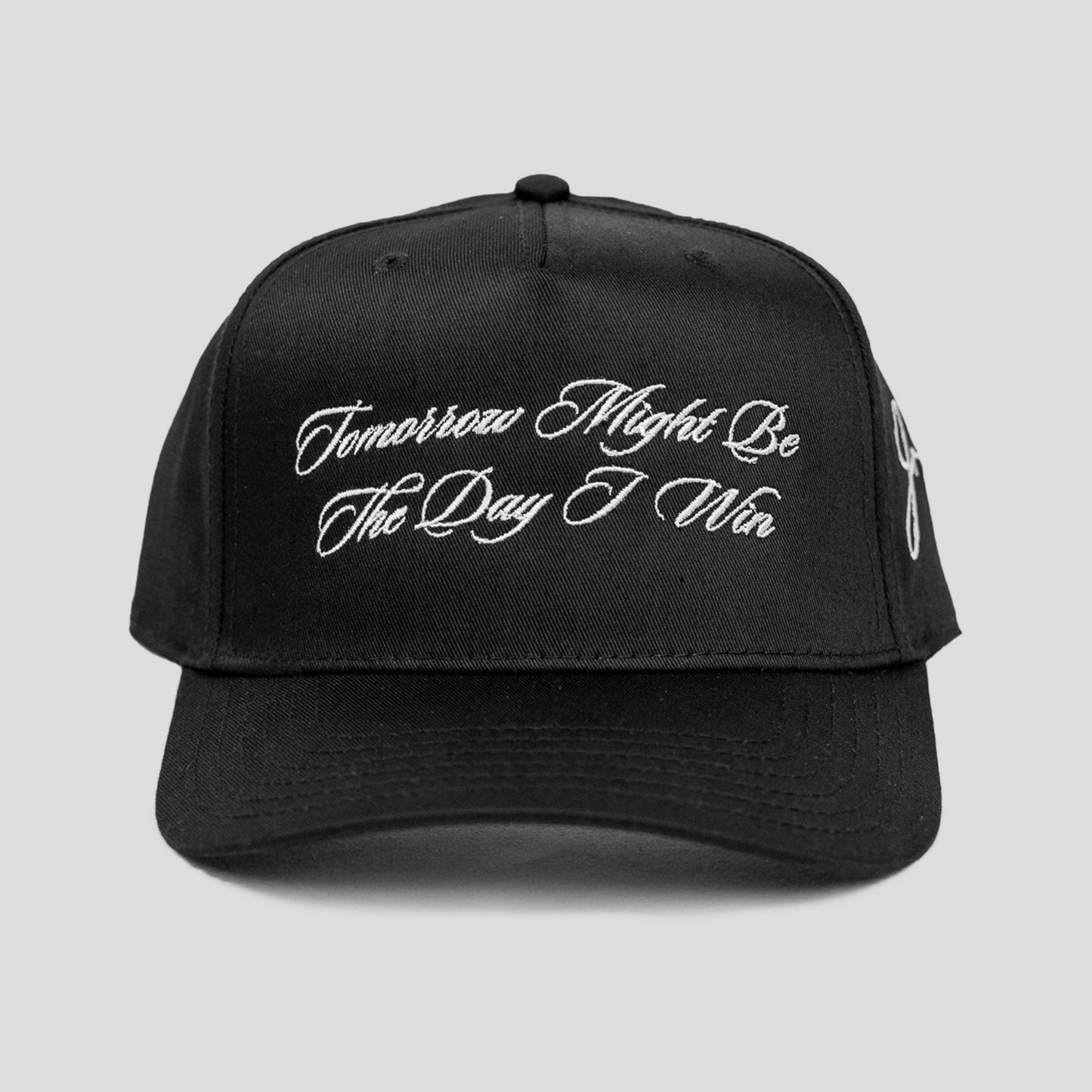 Tomorrow Might Be Snapback Hat (BLACK)
