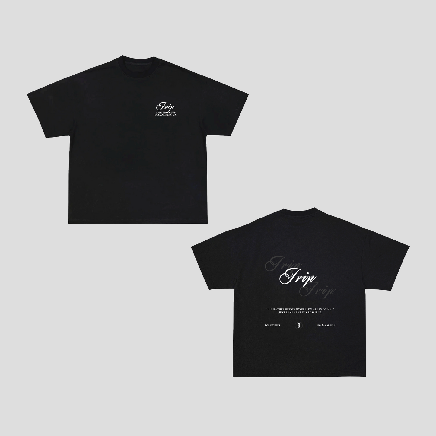 Ambition Club Tee (BLACK)