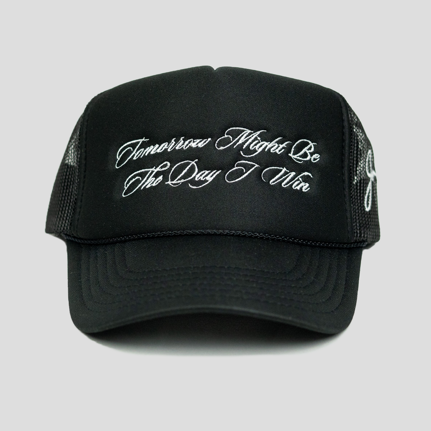 Tomorrow Might Be Trucker Hat (BLACK)