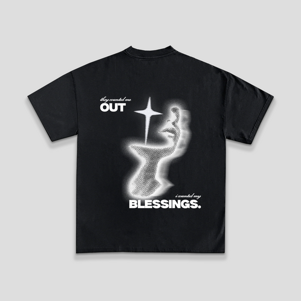 Blessed Tee (BLACK) – JRIP LA