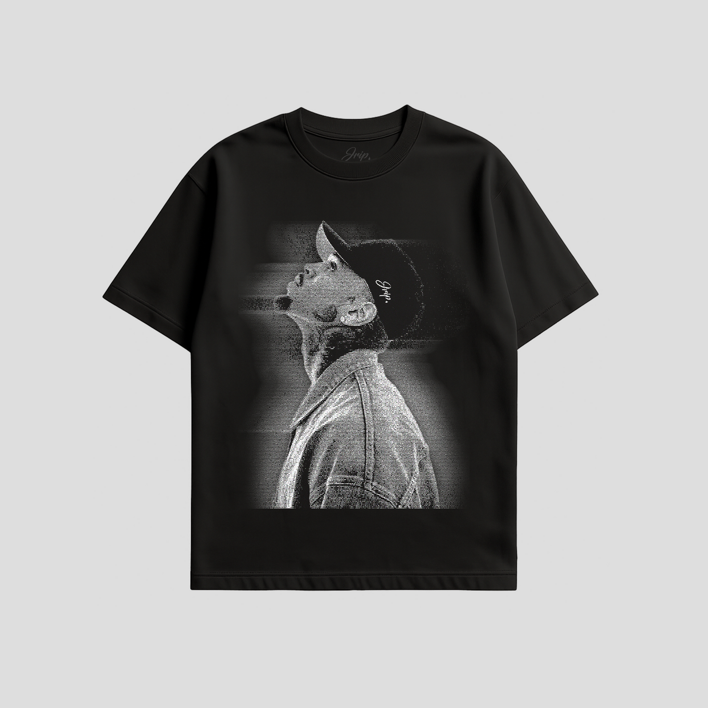 C Breezy Blur Tee (BLACK)