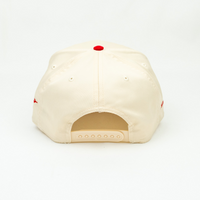 Jrip x LA Snapback Hat (CREAM/RED)