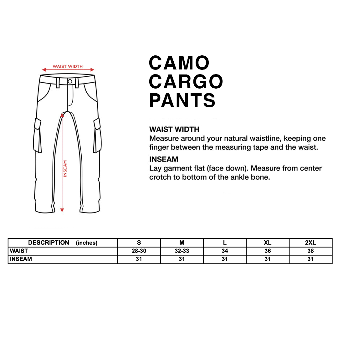 Quick Star Cargo Pants (CAMO)