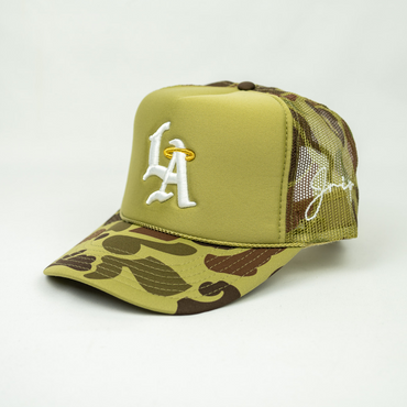 LA Halo Trucker Hat (CAMO)