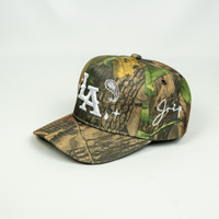 LA Paisley Snapback Hat (HUNTER CAMO)