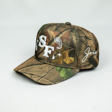 SF Paisley Snapback Hat (HUNTER CAMO)