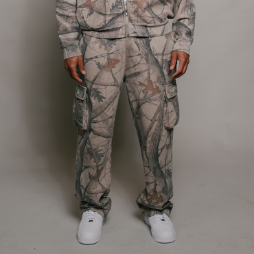 Camo Cargo Sweatpants