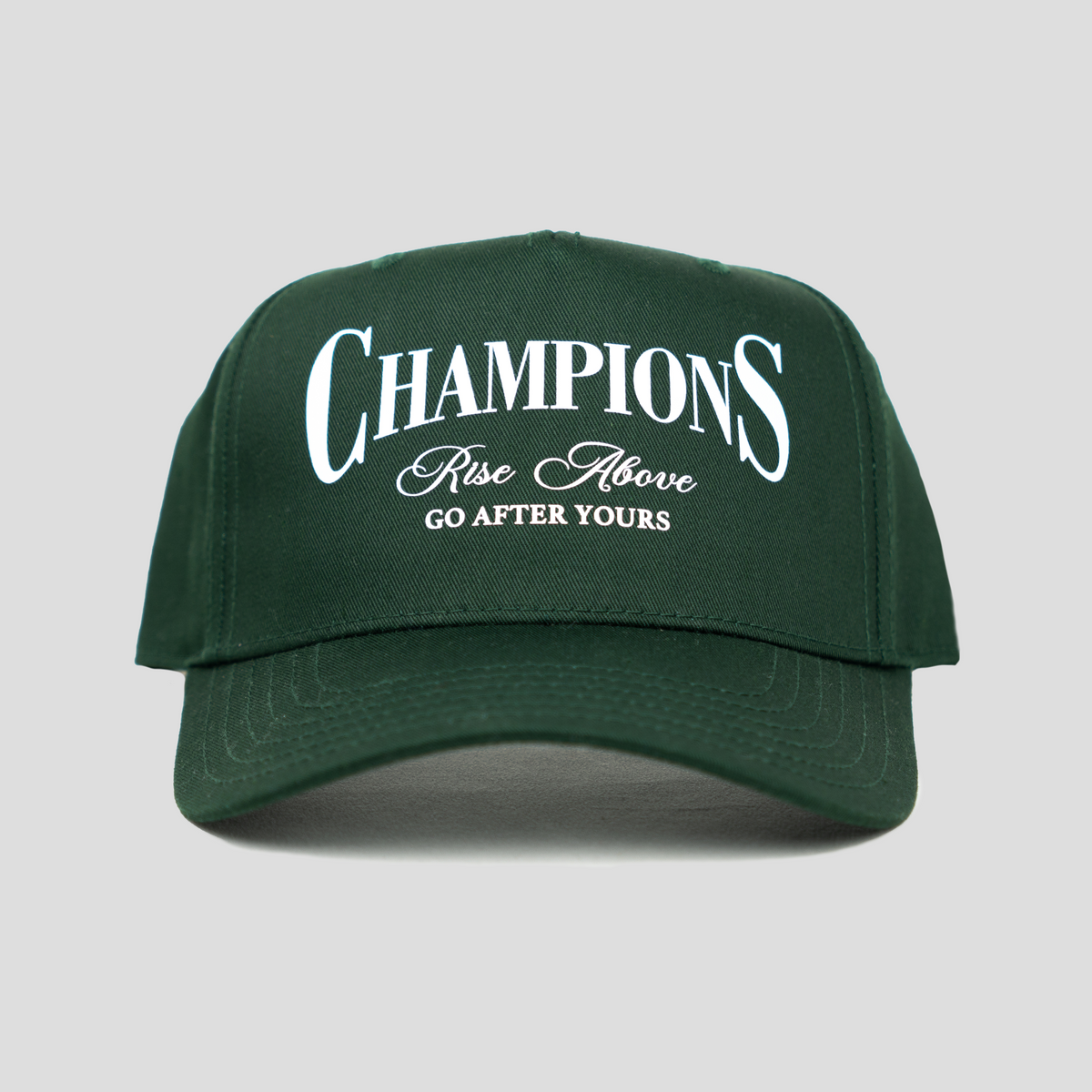 Champions Snapback Hat (DARK GREEN) – JRIP LA