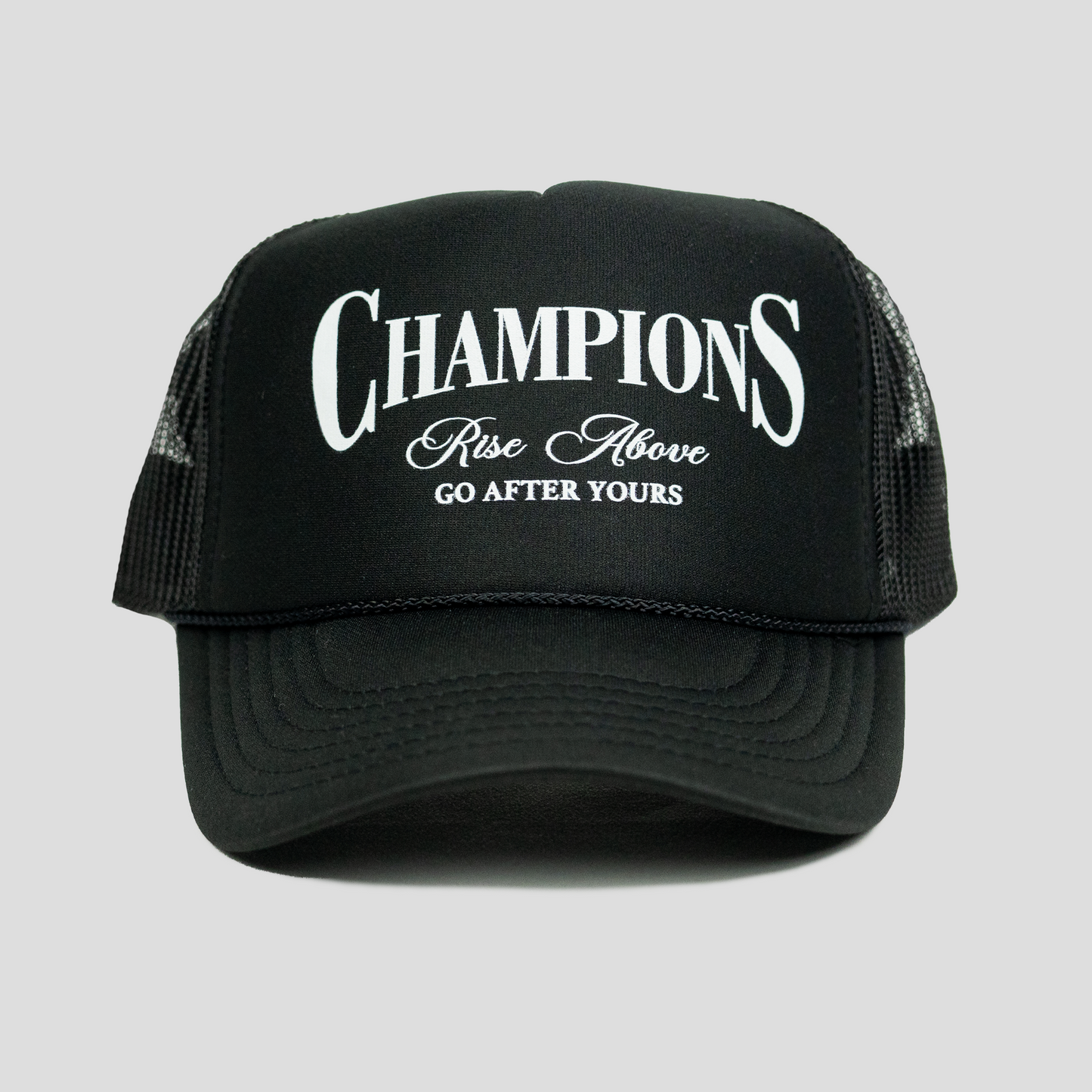 Champions Trucker Hat (BLACK)