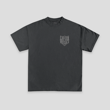 Chrome Shield Tee (VINTAGE BLACK)