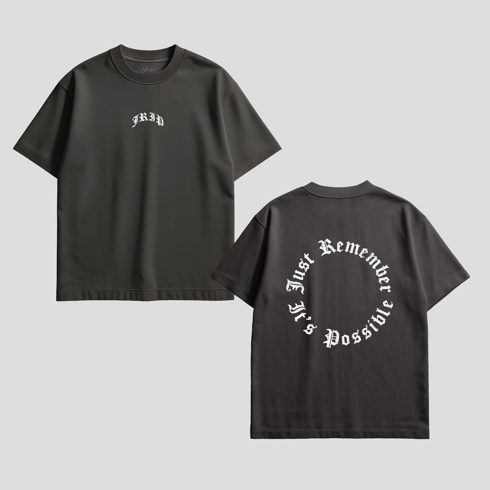 Circle Logo Tee (VINTAGE BLACK)
