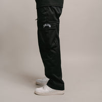Comfort Cargo Pants (BLACK)