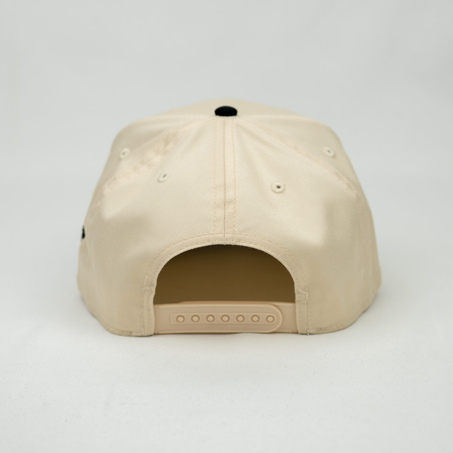 LA Halo Snapback Hat (CREAM/BLACK)