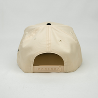 LA Halo Snapback Hat (CREAM/BLACK)