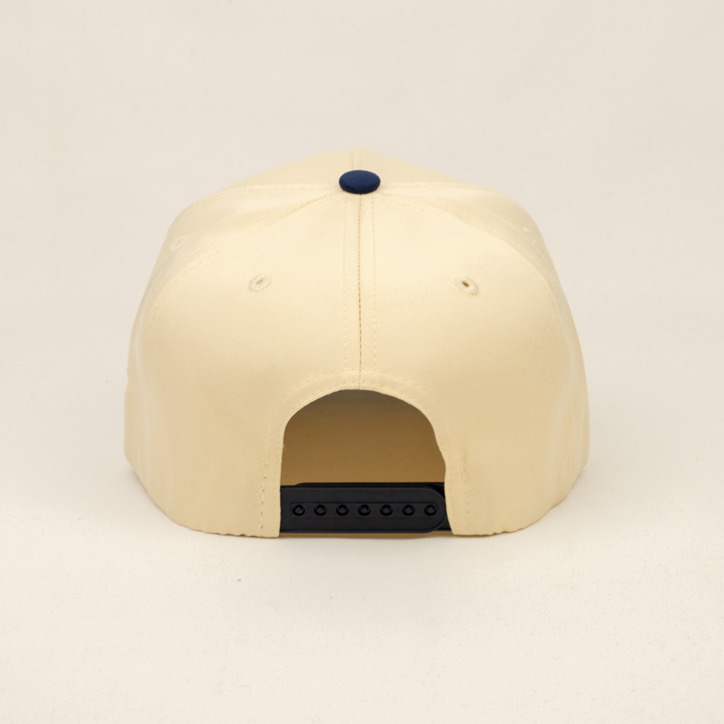 NY Snapback Hat (CREAM/NAVY)