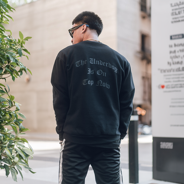 UNDERDOG Crewneck Sweater (BLACK)