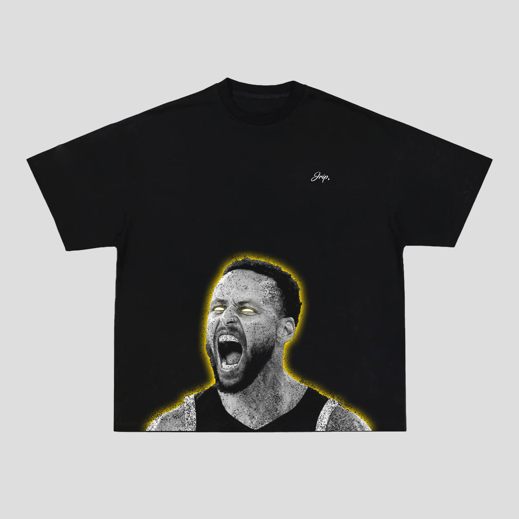 Curry Glow Tee (BLACK)