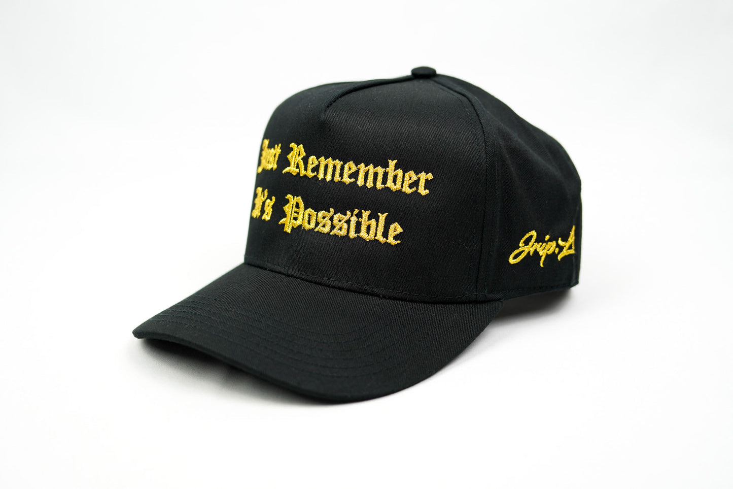 Just Remember It's Possible Snapback (BLACK/GOLD)