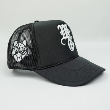 JRIP x Wolfgang Trucker Hat (BLACK)