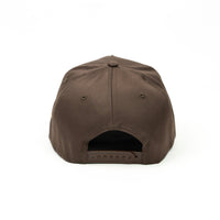 "J" Signature Snapback Hat (BROWN)
