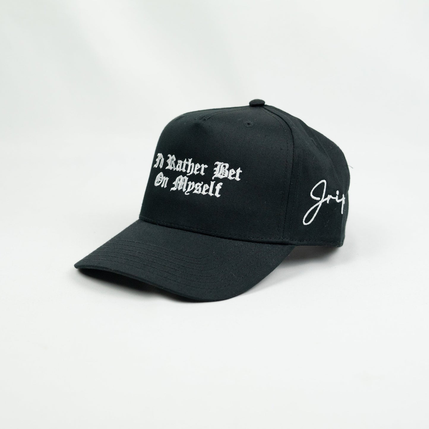 Bet On Myself V2 Snapback Hat (BLACK)