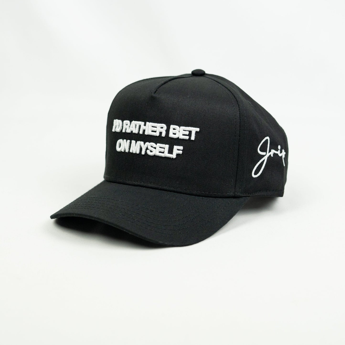 Bet On Myself V3 Snapback Hat (BLACK)