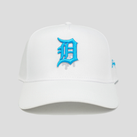 D-Town Dripping v2 Snapback Hat (WHITE)