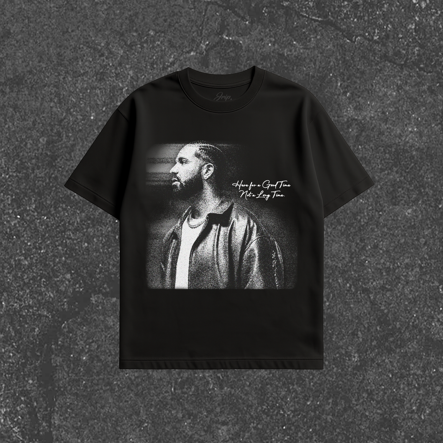 Drake Blur Tee (BLACK)