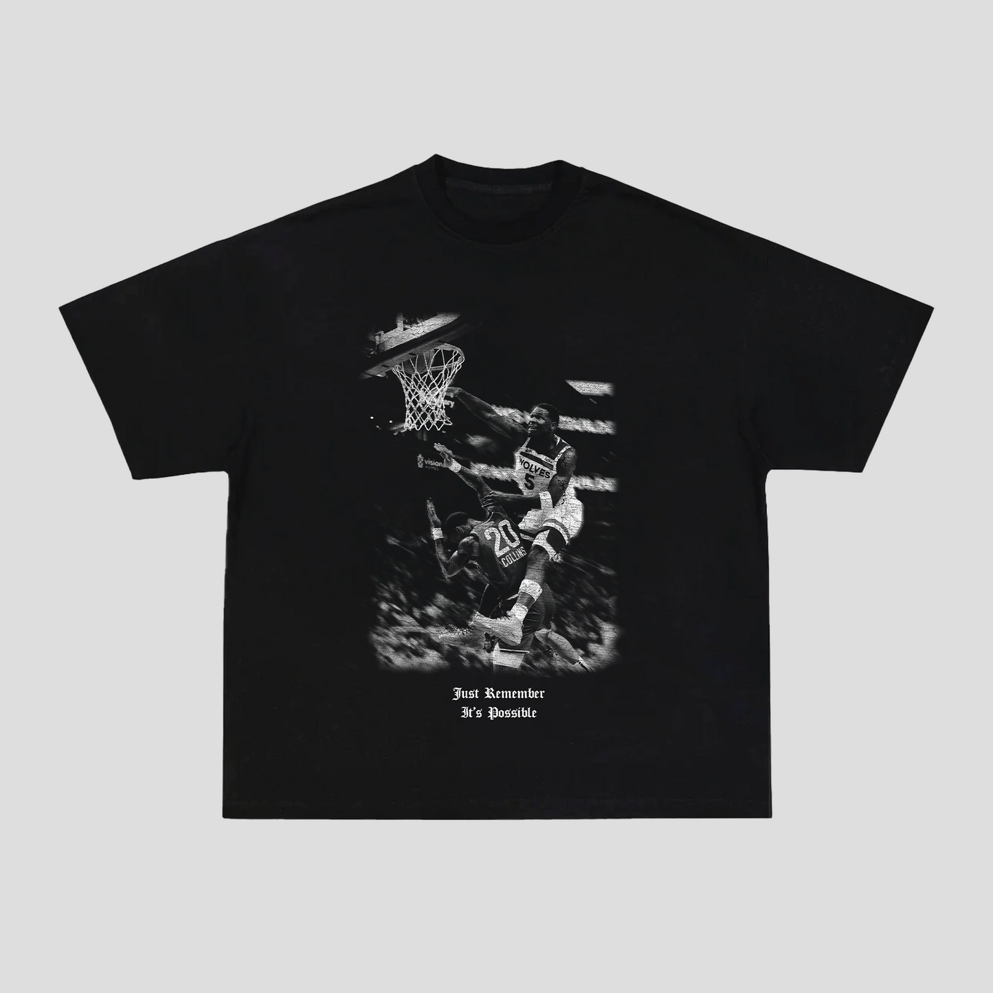 EDWARDS FOCUS BLUR TEE (BLACK)