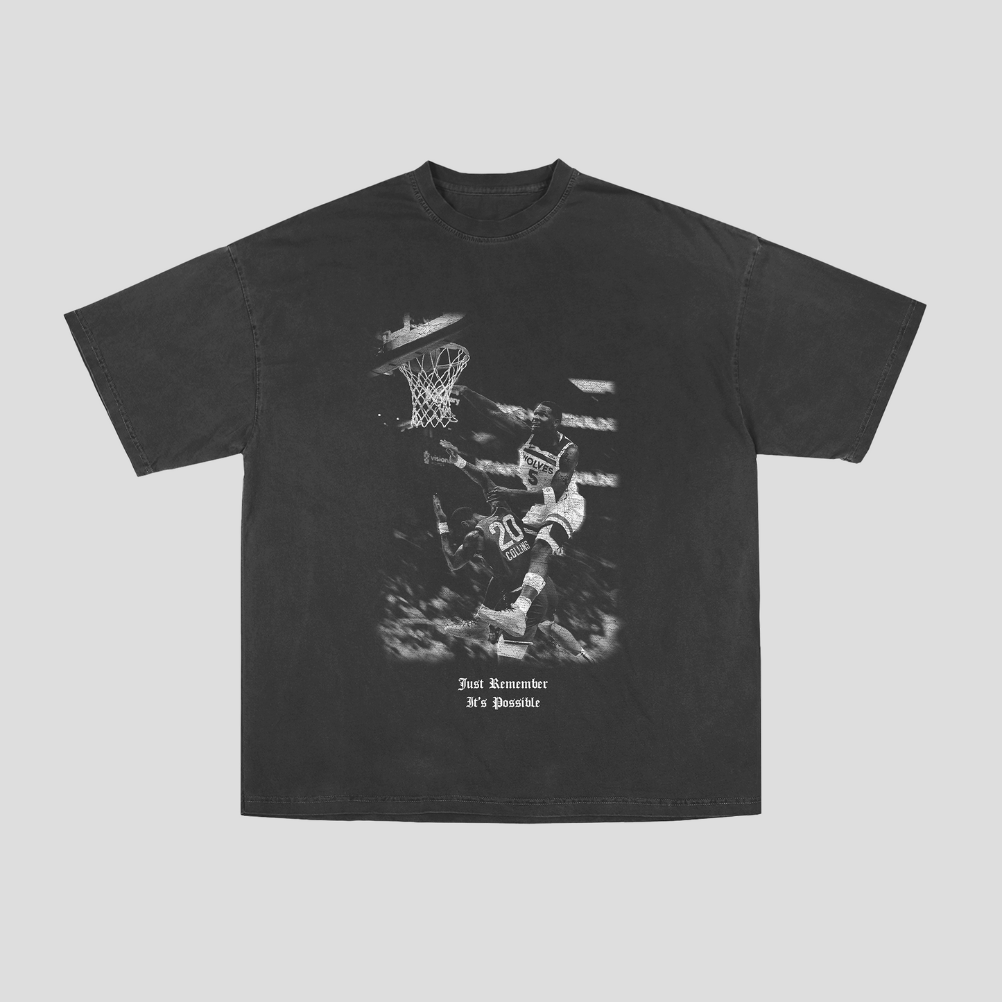 EDWARDS FOCUS BLUR TEE (VINTAGE BLACK)