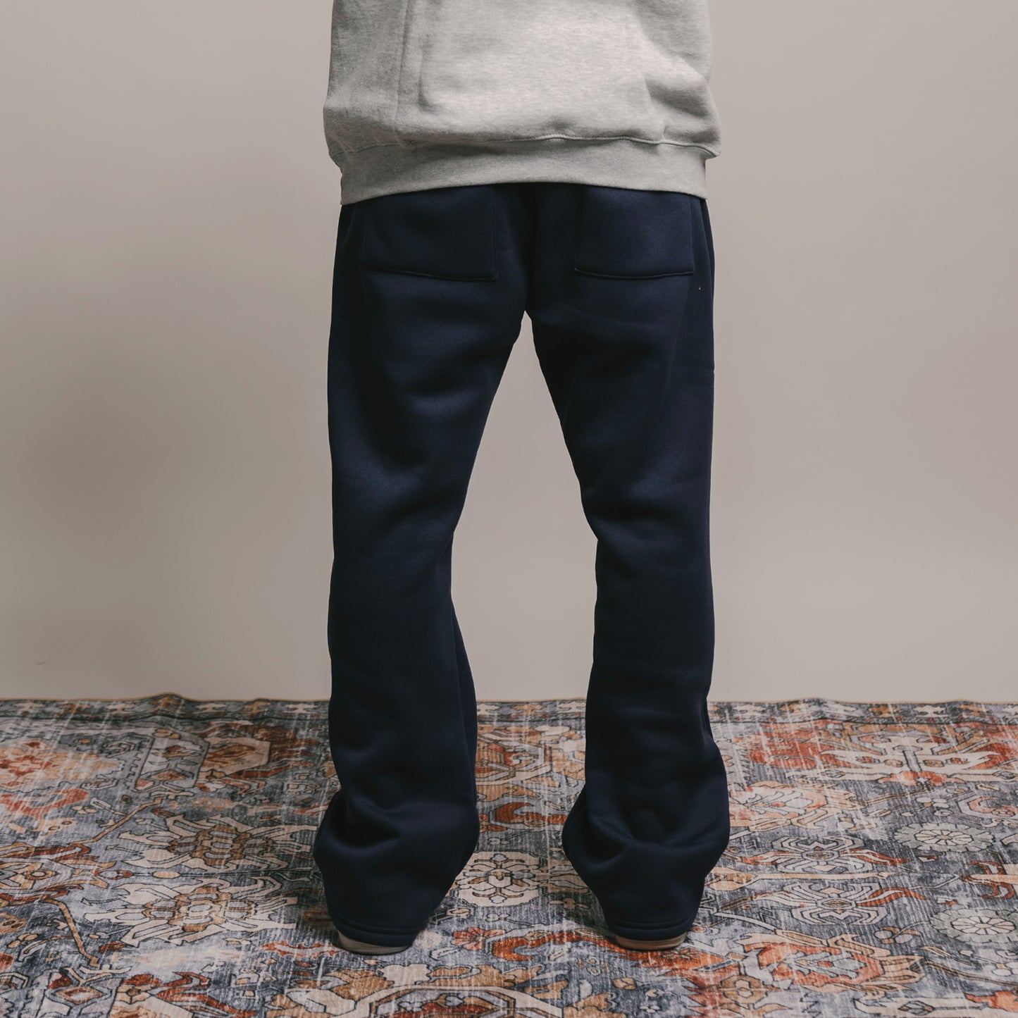 Flare Sweatpants (NAVY BLUE)
