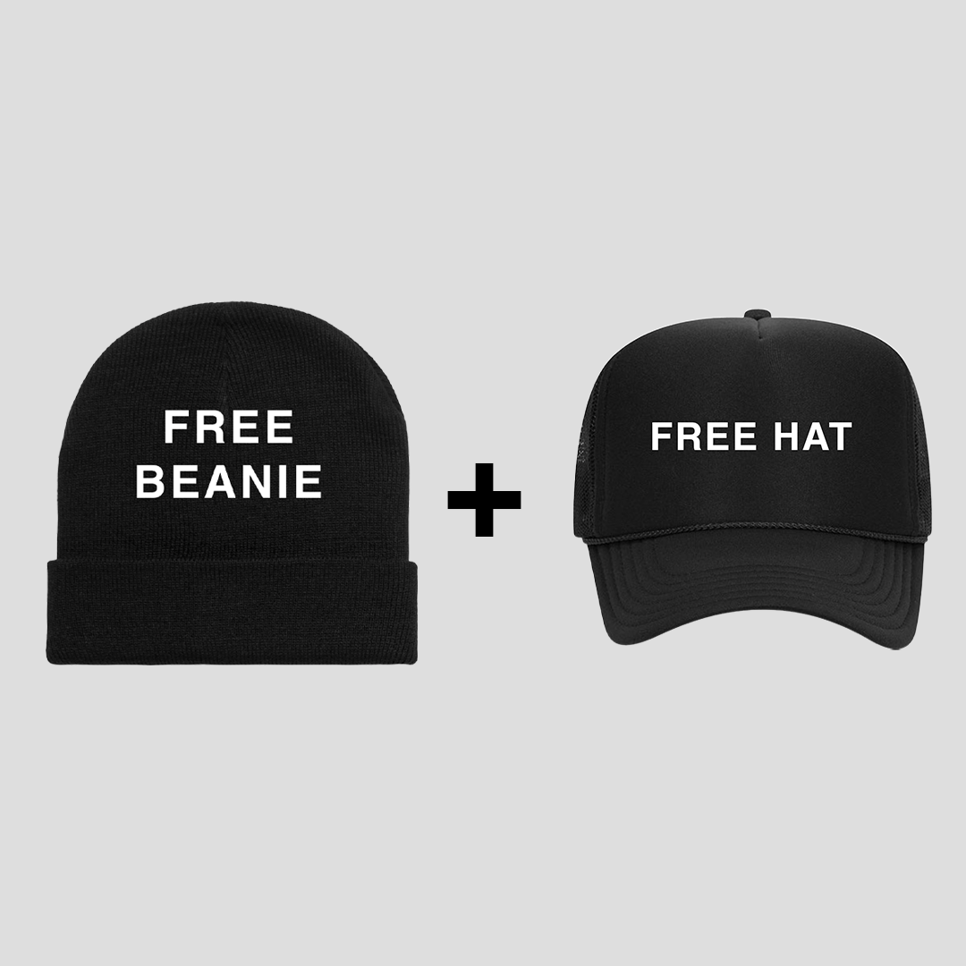 FREE HAT + BEANIE